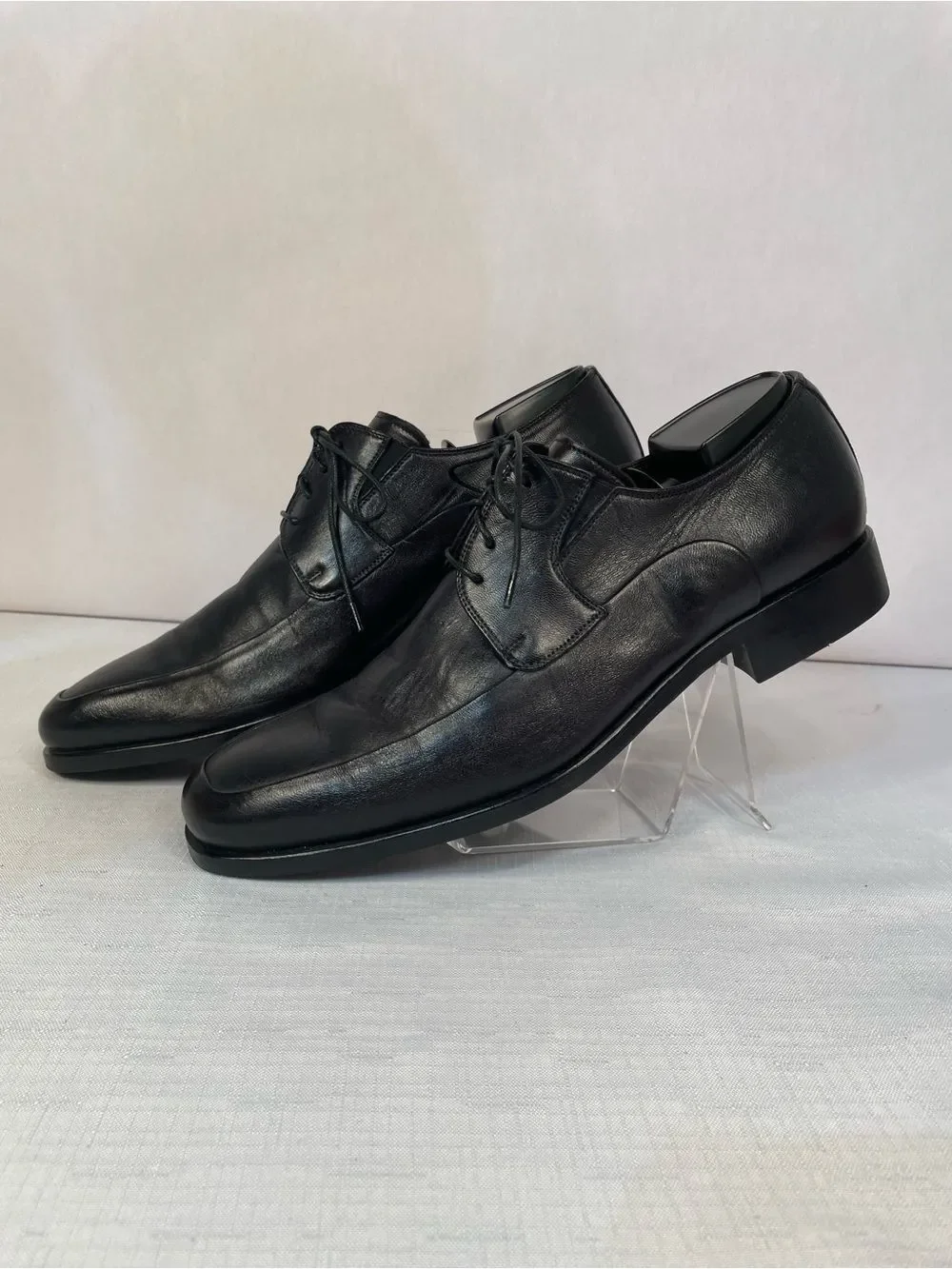Classic Men's Black Leather Bruno Magli Rammola Shoes